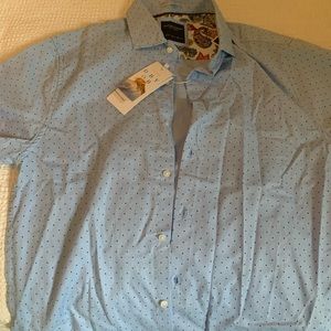 Denim and Flower men’s short sleeve button down